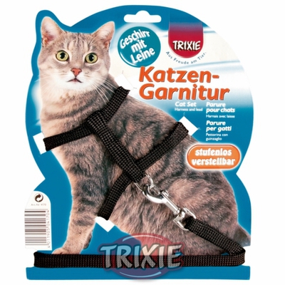 Trixie Шлейка для кошек 35см/10мм