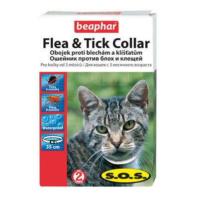 BEAPHAR S.O.S. Flea&amp;Tick Collar Cat