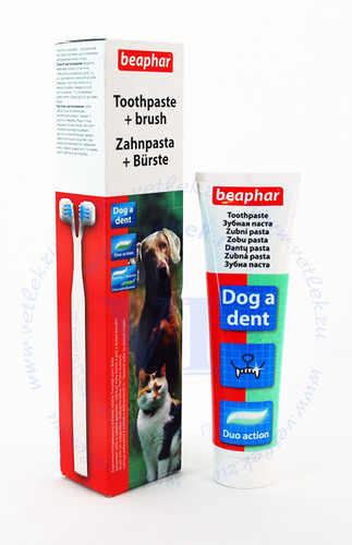 BEAPHAR Tooth Paste + Brush