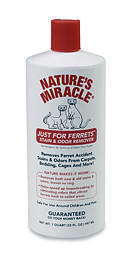 8 in 1 Nature`s Miracle Just for Ferrets Stain &amp; Odor Remover
