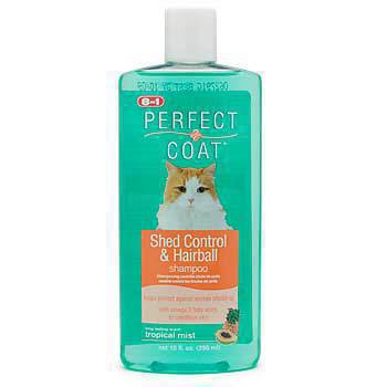 8 in 1 Perfect Coat Shed and Hairball Control Shampoo for Cats