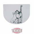 Trixie Коврик под миску "Кошечка"