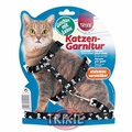 Trixie Шлейка для кошек с поводком "Черепа и кости"