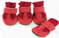 ForMyDogs Ботиночки-носочки текстильные, красные